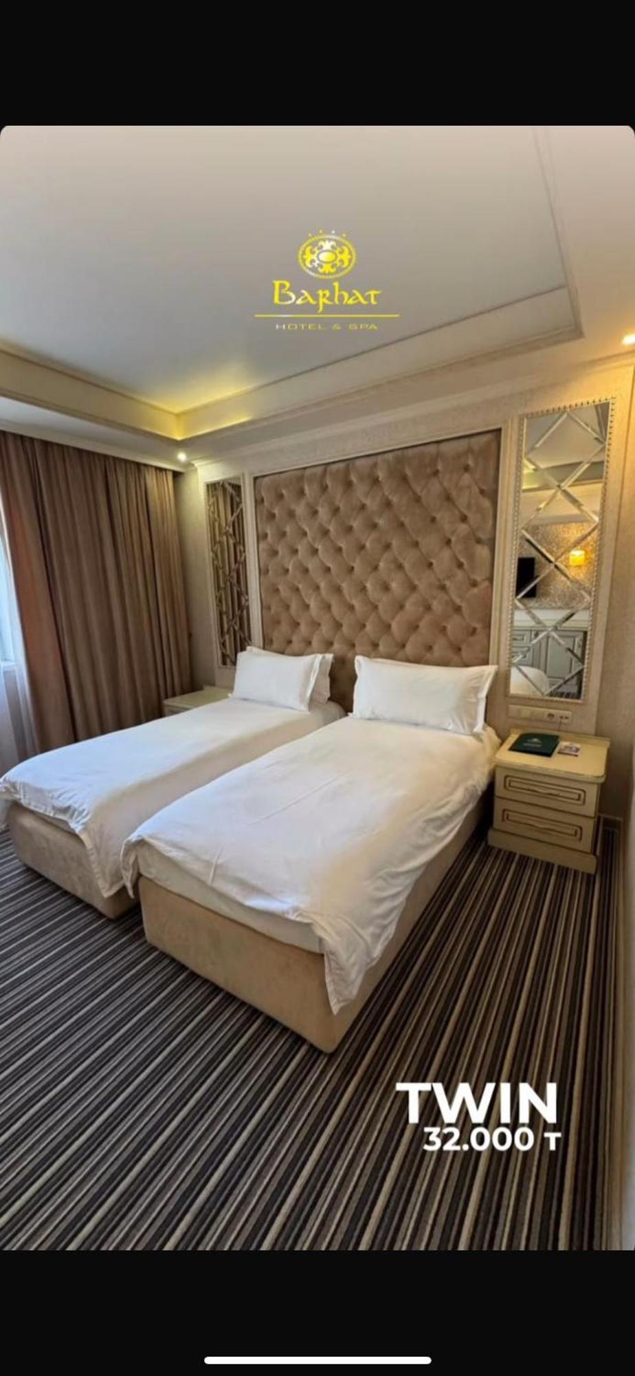 Barhat Hotel & Spa Taraz Eksteriør billede